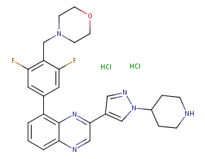 NVP-BSK805 2HCl(1092499-93-8(free base))图片