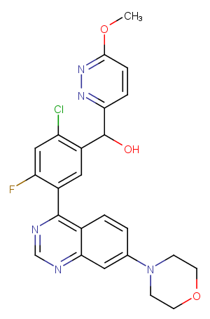 (Rac)-Nedisertib图片