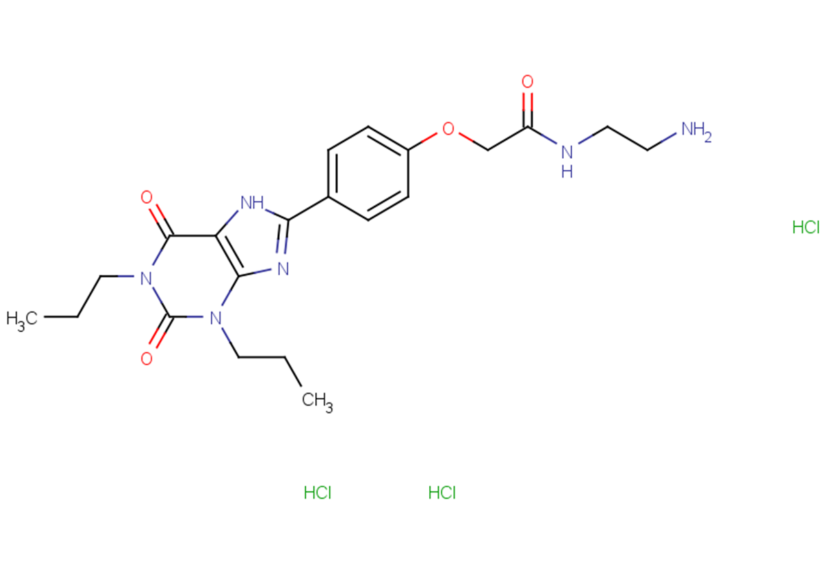 Xanthine amine congener trihydrochloride图片