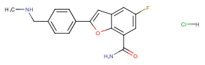 Mefuparib hydrochloride图片