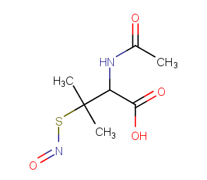 S-Nitroso-N-acetyl-DL-penicillamine图片