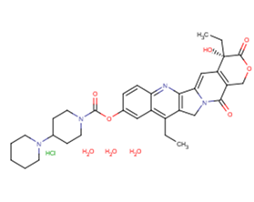 Irinotecan hydrochloride trihydrate图片