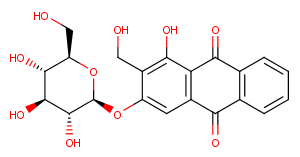 Lucidin 3-O-glucoside图片