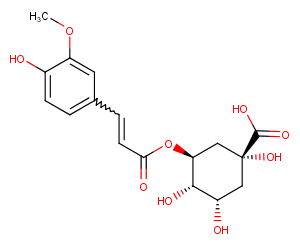 3-Feruloylquinic acid图片