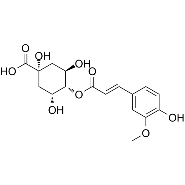 4-O-Feruloylquinic acid图片