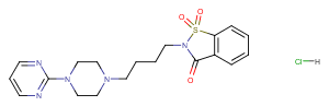 Ipsapirone hydrochloride图片