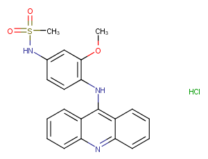 Amsacrine hydrochloride图片