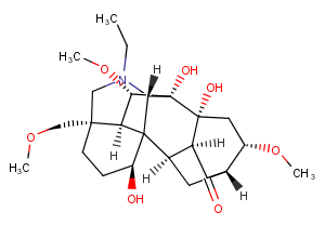 14-Dehydrodelcosine图片