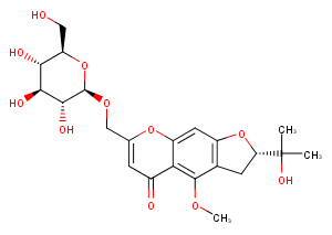 Prim-O-glucosylcimifugin图片