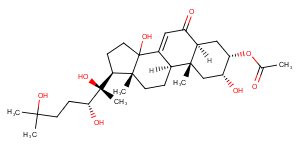 3-O-Acetyl-20-Hydroxyecdysone图片