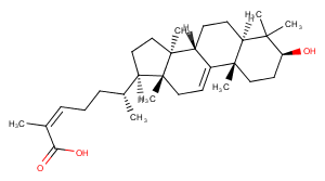 3-Hydroxylanost-9(11)-24-dien-26-oic acid图片