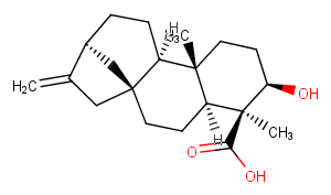 ent-3beta-Hydroxykaur-16-en-19-oic acid图片