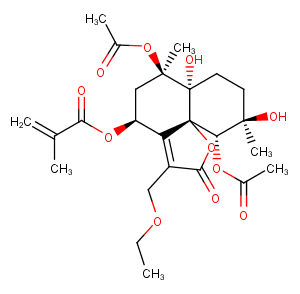 8alpha-Methacryloyloxy-13-ethoxyvernojalcanolide图片