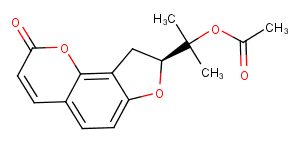 (+)-Columbianetin acetate图片