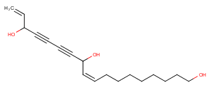 9,17-Octadecadiene-12,14-diyne-1,11,16-triol图片