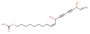 1-Acetoxy-9,17-octadecadiene-12,14-diyne-11,16-diol图片