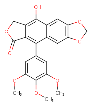 Tetradehydropodophyllotoxin图片