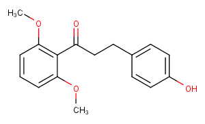 1-(2,6-dimethoxyphenyl)-3-(4-hydroxyphenyl)propan-1-one图片