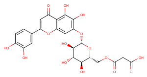 Quercetin 7-O-(6''-O-malonyl)-beta-D-glucoside图片