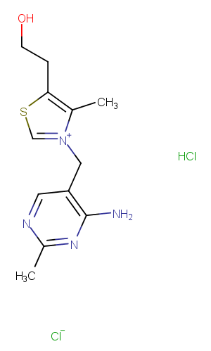 Thiamine hydrochloride图片