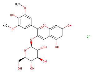 Malvidin-3-glucoside chloride图片