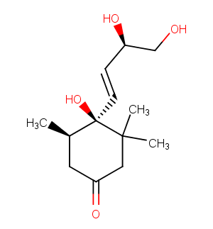 6,9,10-Trihydroxy-7-megastigmen-3-one图片