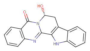 7beta-Hydroxyrutaecarpine图片