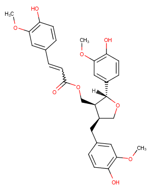 9-O-Feruloyllariciresinol图片