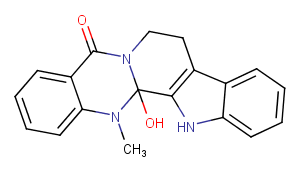 Hydroxyevodiamine图片