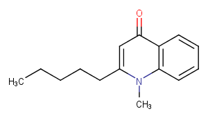 1-Methyl-2-pentyl-4(1H)-quinolinone图片