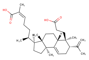 3,4-Secotirucalla-4(28,7,24-triene-3),26-dioic acid图片