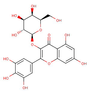Myricetin 3-O-galactoside图片