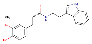 Nb-Feruloyltryptamine图片