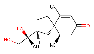 11R,12-Dihydroxyspirovetiv-1(10)-en-2-one图片