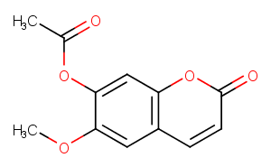 Scopoletin acetate图片