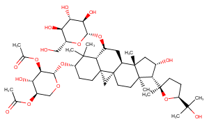 Isoastragaloside I图片