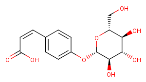 4-O-beta-Glucopyranosyl-cis-coumaric acid图片