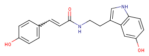 N-(p-Coumaroyl)Serotonin图片