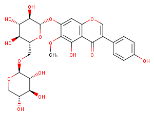 Tectorigenin 7-O-Xylosyl Glucoside图片