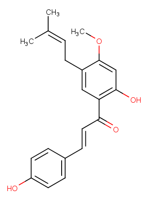 4'-O-Methylbavachalcone图片