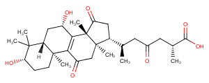 Ganoderic acid B图片