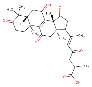 Ganoderenic acid D图片