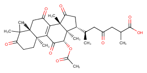 Ganoderic acid F图片
