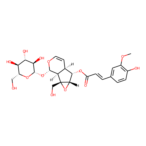 6-Feruloylcatalpol图片