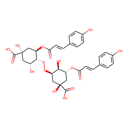 3-O-p-Coumaroylquinic acid图片