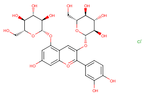 Cyanidin-3,5-O-diglucoside chloride图片