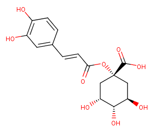 1-Caffeoylquinic acid图片