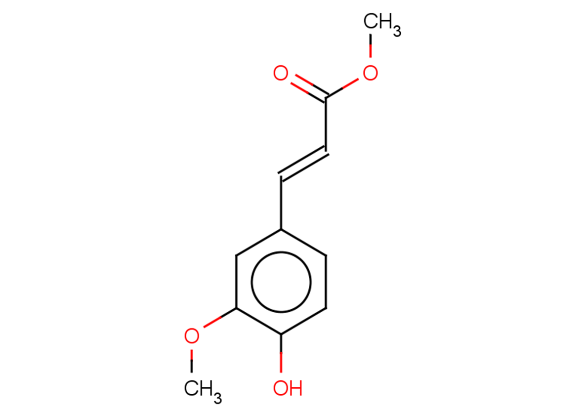 (E)-Ferulic acid methyl ester图片