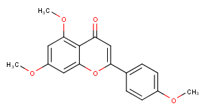 5,7,4'-Trimethoxyflavone图片