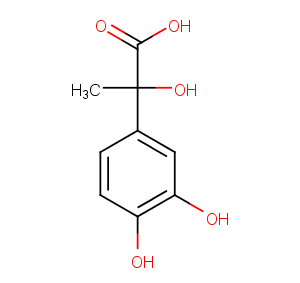 alpha-(3,4-Dihydroxyphenyl)lactic acid图片